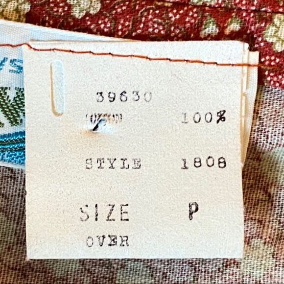 Vintage Penny's in Hawaii 70s Prairie Sleevelss Maxi Dress Sz XS/S - Picture 7 of 7